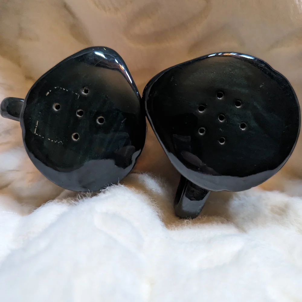 Vintage parson brown salt shakers
